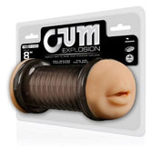 Cum Explosion 8 Inch Mouth And Pussy Dual Pleasure Masturbator Fleshlight Male Masturbators